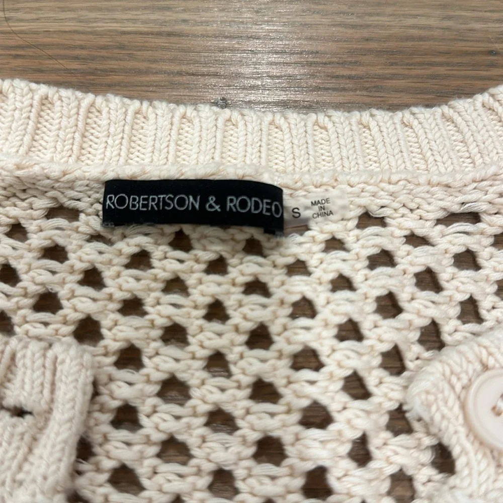 Robertson & Rodeo Crochet Cardigan - Picture 2 of 5